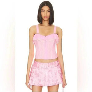 We Are HAH Seams Like a Princess Corset in Rose Quartz Small NWT